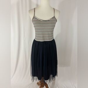 Hem & Thread T Shirt Top Tulle Skirt Dress